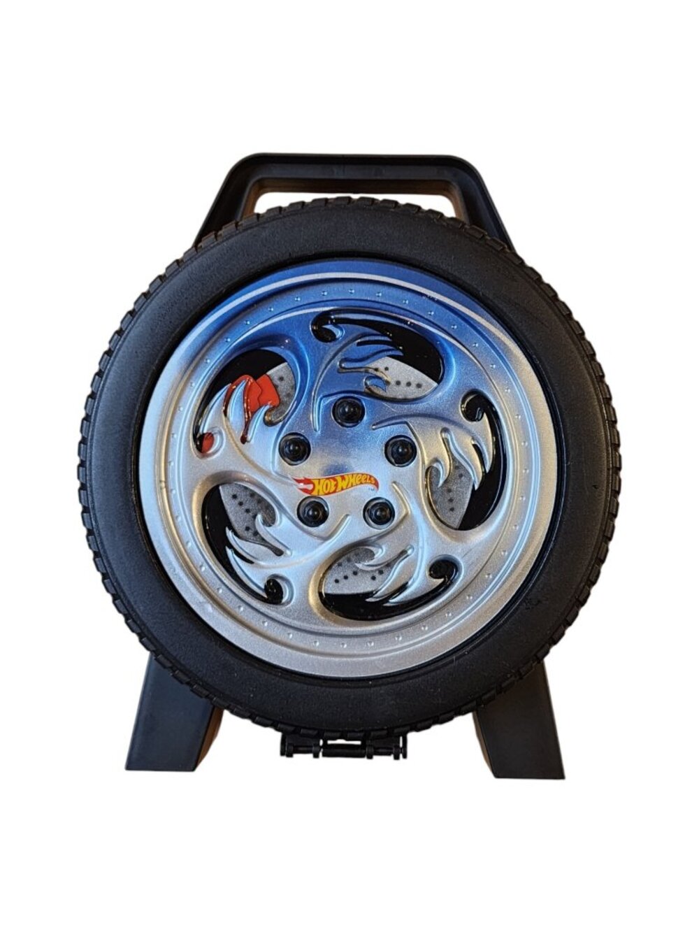 Mattel Hot Wheels Tire Shaped Storage Carrying Case Tara Toy Corp